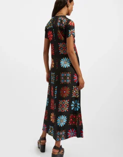 Swing DressVetrata Grande in Silk Twill