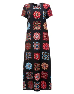 Swing DressVetrata Grande in Silk Twill