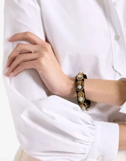 Tesoro BraceletSolid Black in Velvet