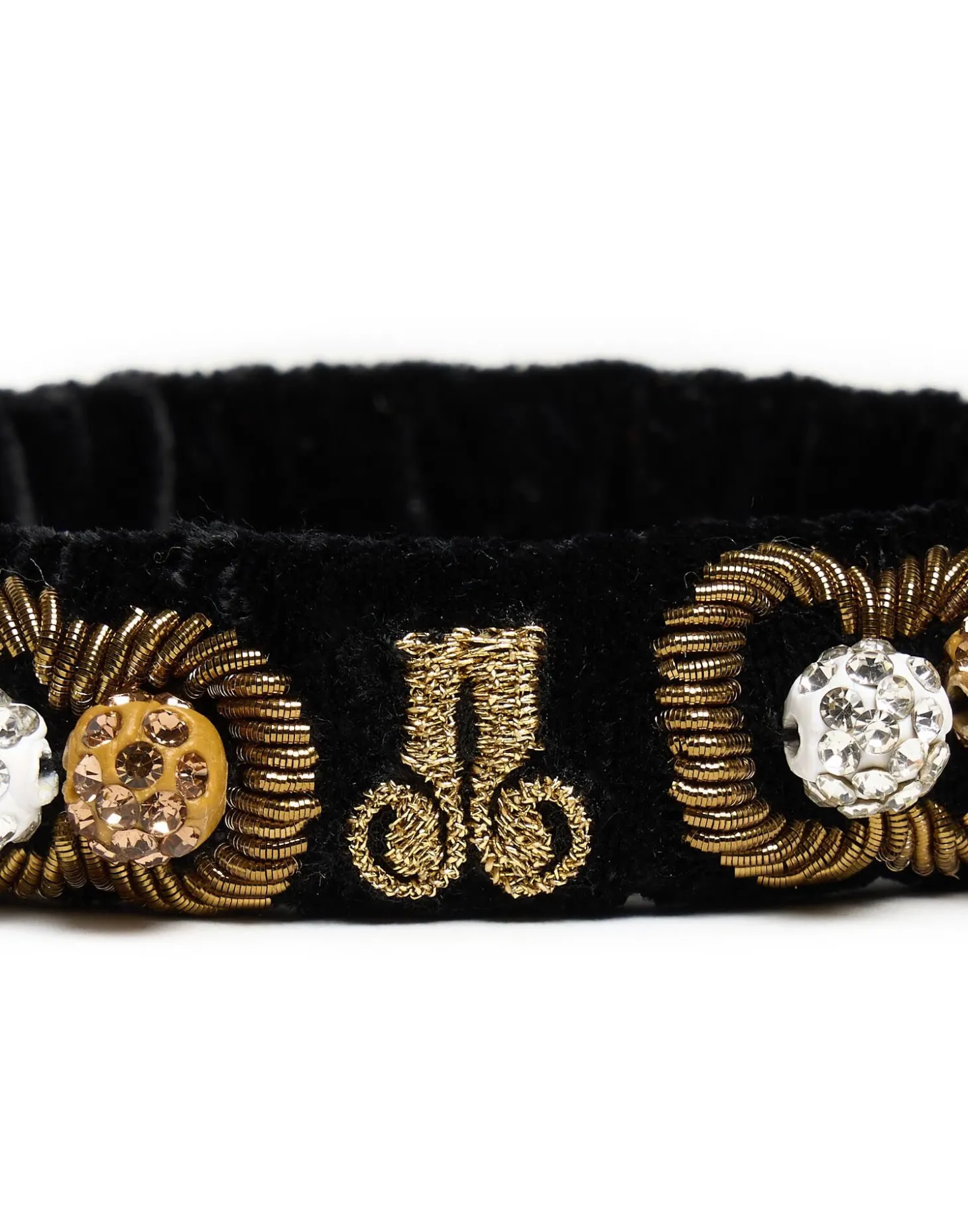 Tesoro BraceletSolid Black in Velvet
