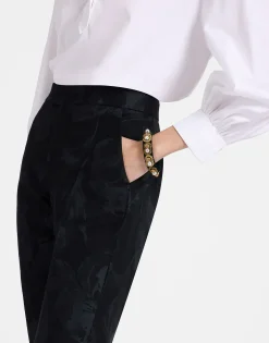 Tesoro BraceletSolid Camouflage Green in Velvet