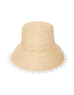 The Ombra HatSolid Ivory in Raffia
