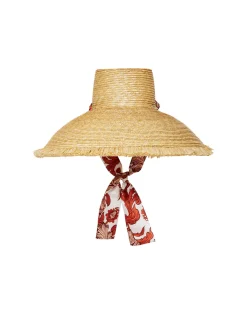 The Sun HatSolid Light Beige in Raffia