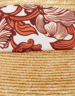 The Sun HatSolid Light Beige in Raffia