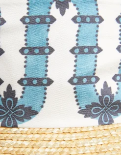 The Sun HatSolid Light Beige in Raffia