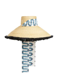 The Sun HatSolid Light Beige in Raffia