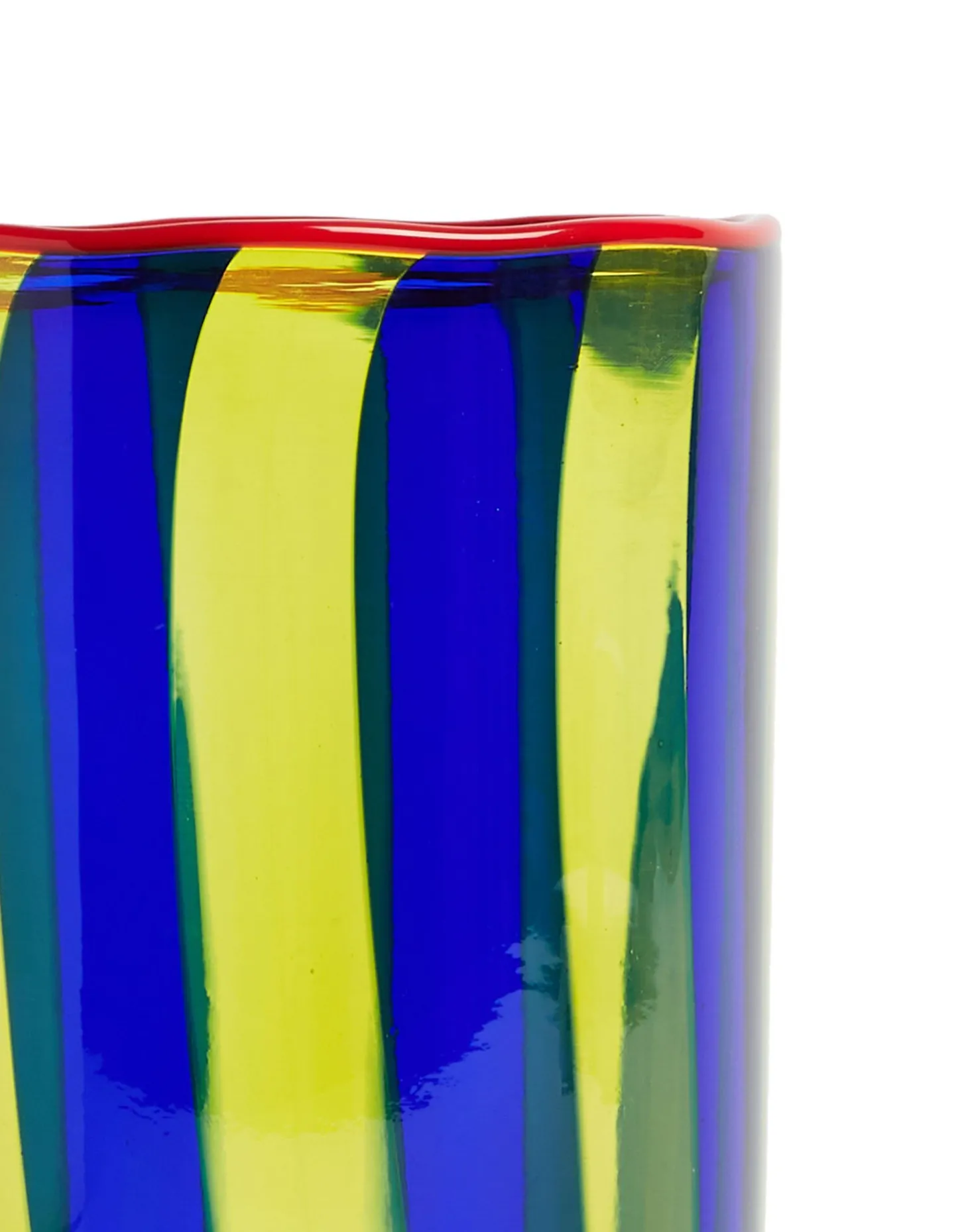 Torretta VaseBlue in Murano Glass