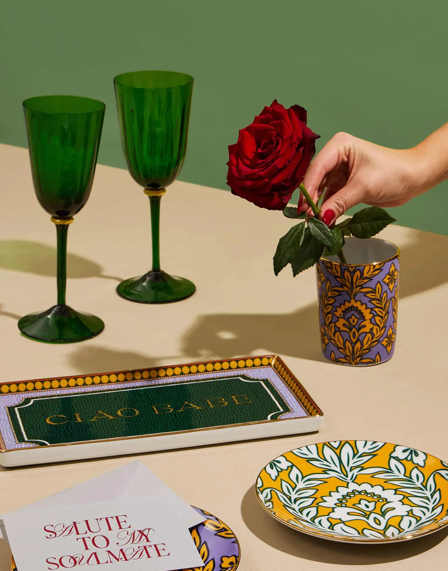 TrayCiao Babe in Porcelain