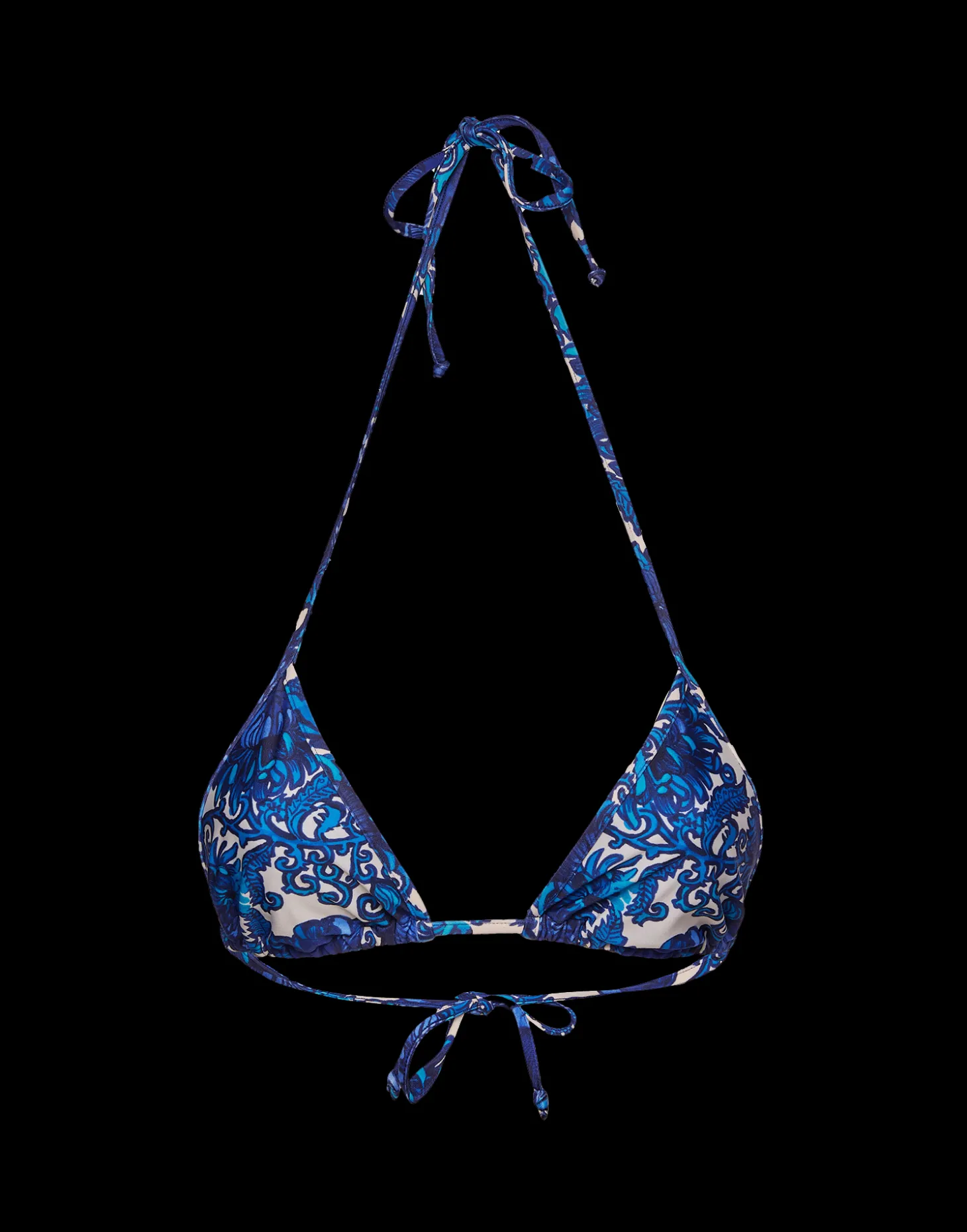 Triangle Bikini TopAnemone Small in Lycra