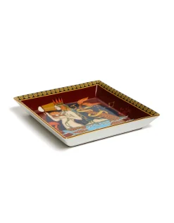 Trinket TrayThe Mermaid Bordeaux in Porcelain