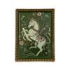 Trinket TrayThe Unicorn Dark Green in Porcelain
