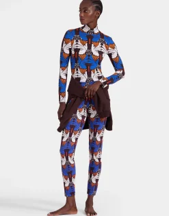 TurtleneckAli Chocolate in Skinny Jersey