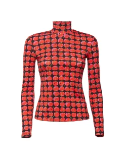 TurtleneckBlack Cherries in New Skinny Jersey