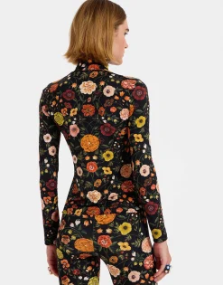 TurtleneckBotticelli Black in Skinny Jersey