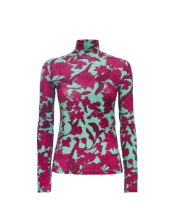 TurtleneckLilium Purple in Skinny Jersey