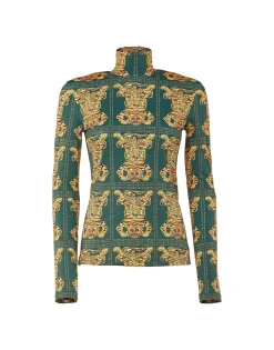 TurtleneckTiger Tiles in Skinny Jersey