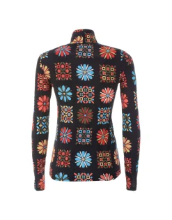 TurtleneckVetrata in Skinny Jersey