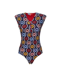 Tutto SuitWhitsun Mini Blue in Lycra