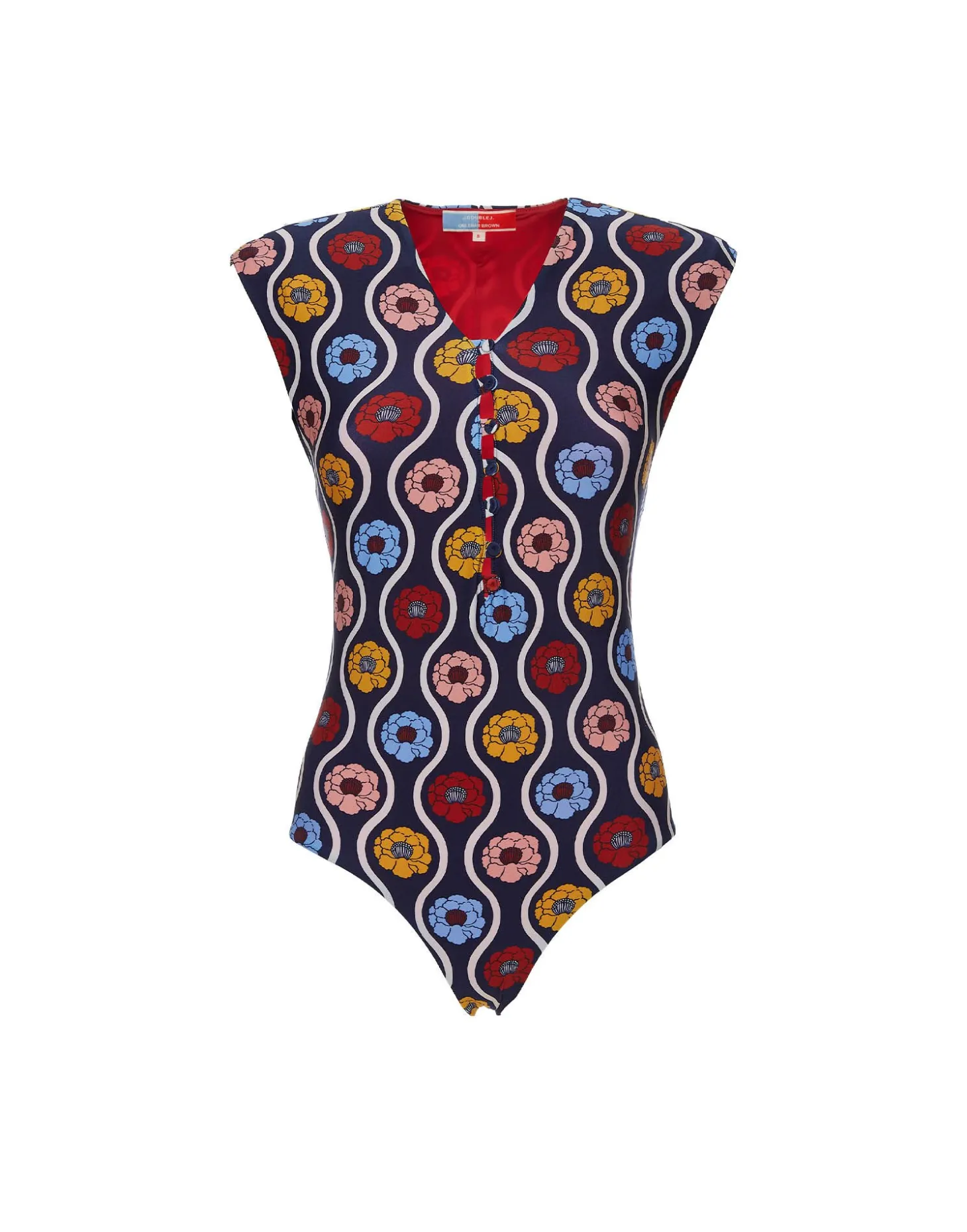 Tutto SuitWhitsun Mini Blue in Lycra