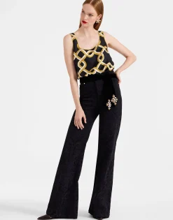 Twirl TopTackle Black in Silk Twill