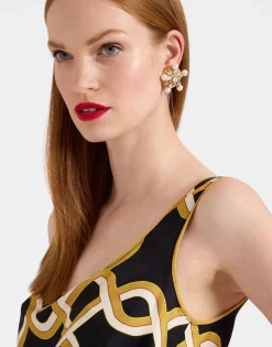 Twirl TopTackle Black in Silk Twill