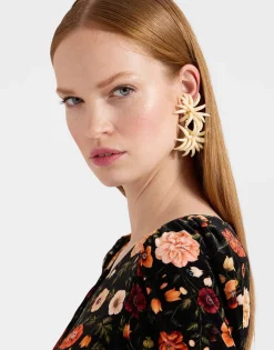 Vaudeville DressBotticelli Black in Velvet Stretch