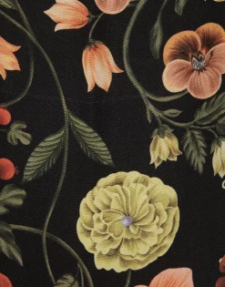 Visconti DressBotticelli Black in Crepe De Chine Silk