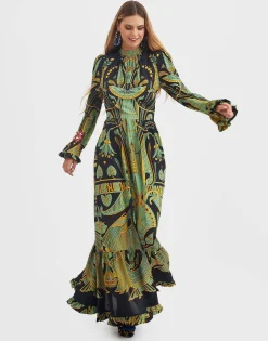 Visconti DressThe Nile Plac&eacute;e Black in Sabl&eacute;