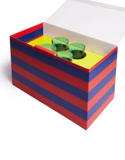 Wine Glass Set of 4Azzuro in Murano Glass