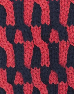 Winset CardiganNavy in Cable Chain